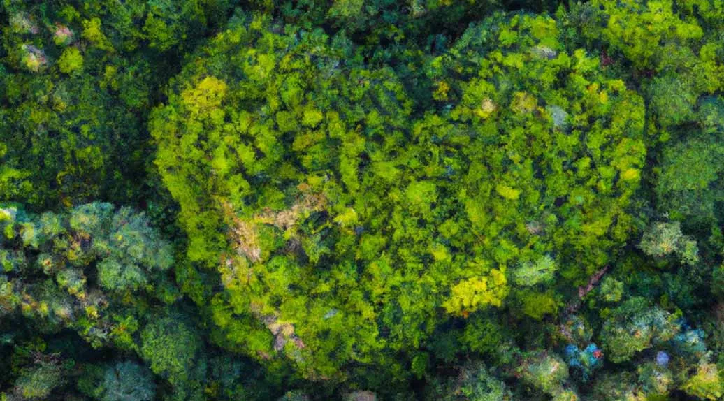 heart risk HRT - forest