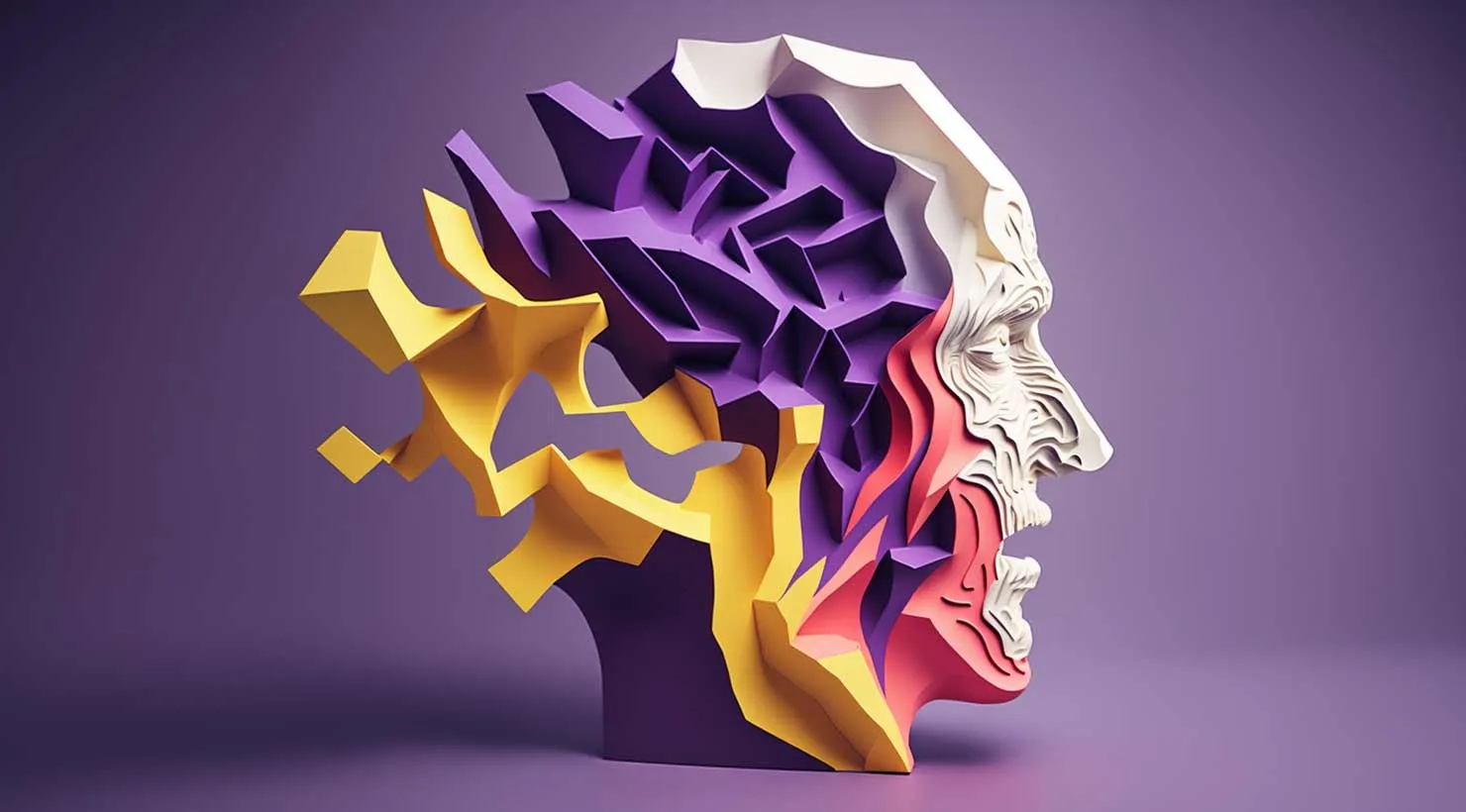 Woman experiencing brain fog